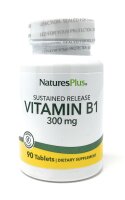 Natures Plus Vitamin B-1 (Thiamin) 300mg 90 Tabletten S/R (46,7g)