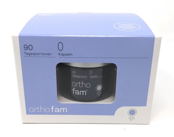 orthomed orthofam® 90 Tagesportionen (180 SG x 0,6g = 108g)