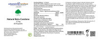 G&G Vitamins Natural Beta-Carotene 15mg 120 veg. Kapseln (47,4g) (vegan)