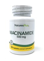 Natures Plus Niacinamid (Vitamin B-3) 500mg 90 Tabletten...