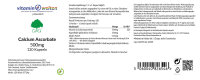 G&G Vitamins Calcium Ascorbate 500mg 120 veg. Kapseln (73,4g) (vegan)