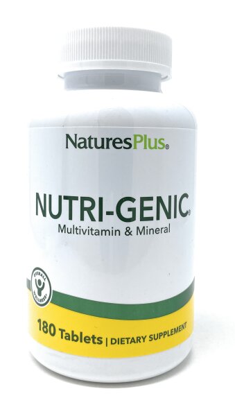 Natures Plus Nutri-Genic® 180 Tabletten (jodfrei) (296,1g)