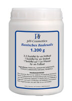 pH-Cosmetics Basisches Badesalz 1200g Dose