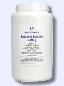 pH-Cosmetics Basisches Badesalz 2400g Dose