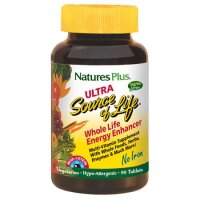 Natures Plus Ultra Source of Life w/ Lutein No Iron Eisenfrei 180 Tabletten
