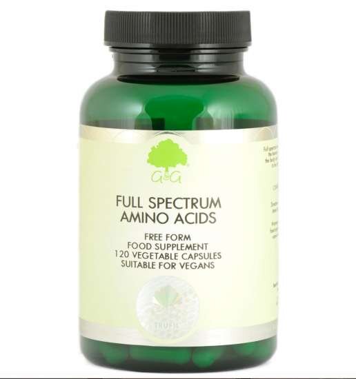 G&G Vitamins Full Spectrum Amino Acids [Aminosäure-Komplex] 120 veg. Kapseln (104,4g) (vegan)