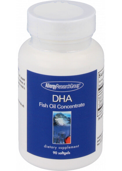 Allergy Research Group DHA Fish Oil Concentrate 135 mg 90 Softgels