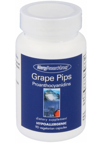 Allergy Research Group Grape Pips (Traubenkernextrakt) 90 veg. Kapseln