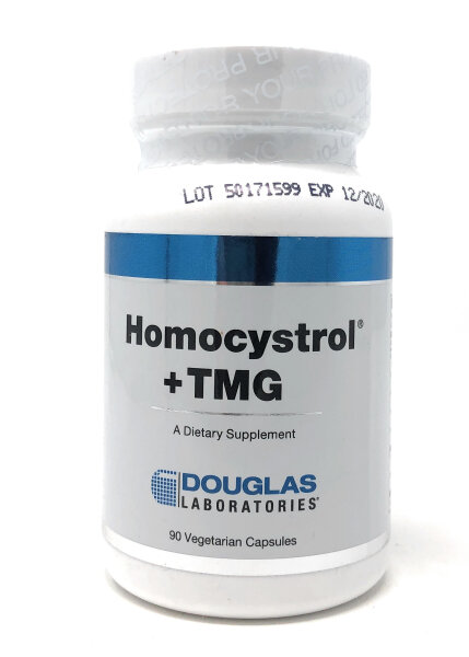 Douglas Laboratories USA Homocystrol® + TMG (B-6, B-9, B-12, TMG) 90 veg. Kapseln