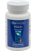 Allergy Research Group Niacin (Vitamin B3) 250mg 90 veg....