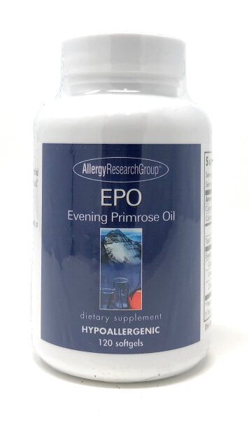 Allergy Research Group EPO Evening Primose Oil 120 Softgels
