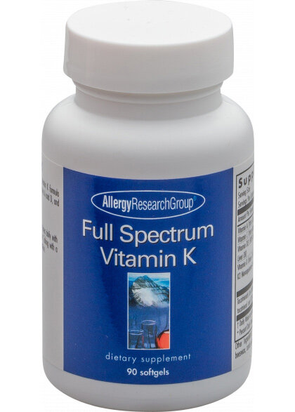 Allergy Research Group Full Spectrum Vitamin K 90 Softgels