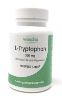 woscha L-Tryptophan mit Vitamin B6 und Magensium 60...