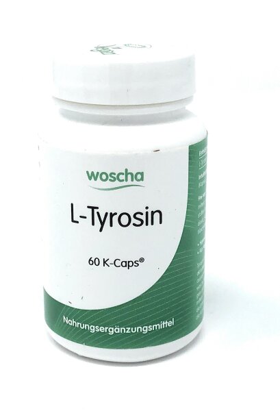 woscha L-Tyrosin 500mg (vegan) 60 EMBO-Caps (35g)