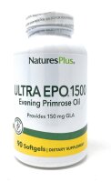 Natures Plus Ultra EPO 1500 (150mg GLA Nachtkerzenöl) 90 Softgels