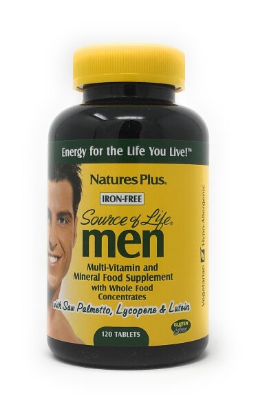 Natures Plus Source of Life Men 120 Tabletten (233g)