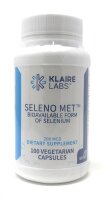 Klaire Labs Seleno Met (200mcg Selen) 100 veg. Kapseln (26g)