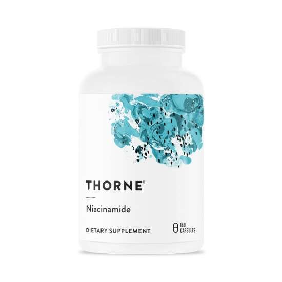 Thorne Niacinamide (Vitamin B3 500mg) 180 veg. Kapseln (112g)