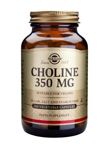 Solgar Choline 350mg 100 veg. Kapseln (vegan)