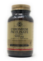 Solgar Chromium Picolinate 500mcg (Chrom) 60 veg. Kapseln...