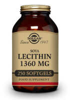 Solgar Soya Lecithin (unbleached) 1360mg 250 Softgels