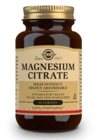 Solgar Magnesium Citrate 200 (vegan) 60 Tabletten (vegan)