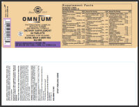 Solgar Omnium Tablets 90 Tabletten (vegan) (jodfrei, )
