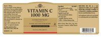 SOLGAR Vitamin C 1000 mg 250 veg. Kapseln (vegan)