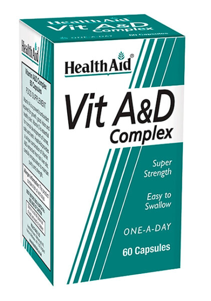 HealthAid Vit A & D Complex 60 Kapseln