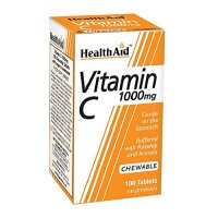 HealthAid Vitamin C 1000mg Chewable (Orange Flavour) 100...