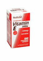 HealthAid Vitamin E 200iu Natural  100 veg. Kapseln