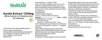 HealthAid Karela Extract 1250mg (Bittermelone) 60 Tabletten
