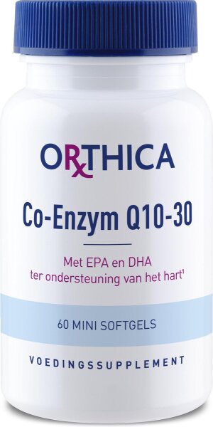 Orthica Co-Enzym Q10 30mg 60 Softgels