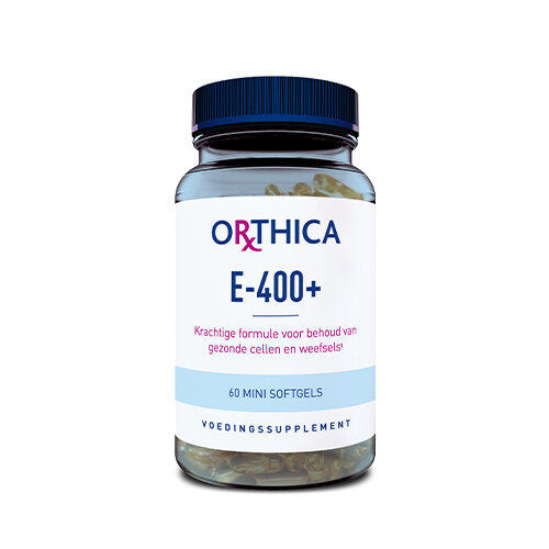 Orthica E-400+ (Vit. E gem. Tocopherole) 60 Mini-Softgels