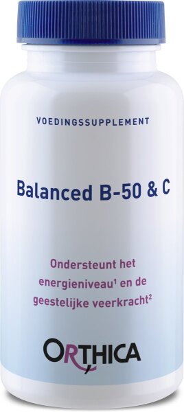 Orthica Balanced B-50 & C 120 Tabletten
