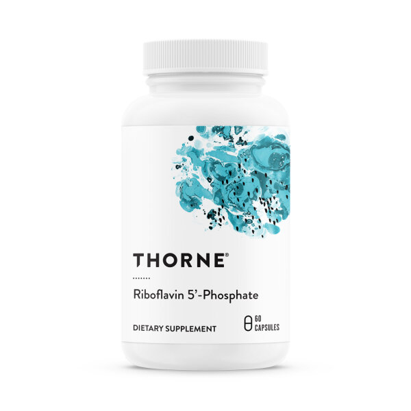Thorne Research Inc. Riboflavin 5-Phosphat [aktives Vitamin B2] 60 veg. Kapseln (10g)