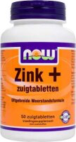 NOW Foods Zink+ (Zink+Vitamin C+Propolis) 50 Lutschtabletten