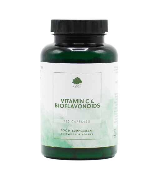 G&G Vitamins Vitamin C 750mg & Bioflavonoids 150mg 120 veg. Kapseln (122,4g) ( (vegan)