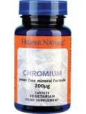 Higher Nature Chromium 200mcg 90 veg. Tabletten (vegan)