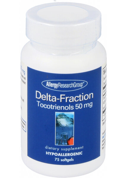 Allergy Research Group Delta-Fraction Tocotrienols 50mg 75 Softgels