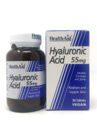 HealthAid Hyaluronic Acid 55mg (Hyaluronsäure) 30...