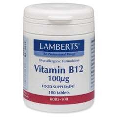 Lamberts Vitamin B12 100mcg 100 Tabletten