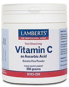 Lamberts Vitamin C (Ascorbinsäure) 250g Pulver LB
