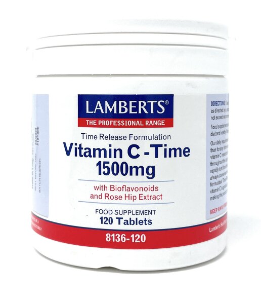 Lamberts Vitamin C Time 1500 mg 120 Tabletten