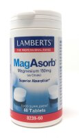 Lamberts MagAsorb® (150mg Magnesium als Citrat) 60...