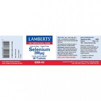 Lamberts Selenium [Selen] 200mcg 60 Tabletten (vegan)