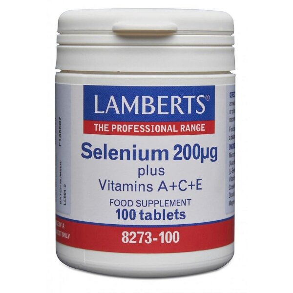 Lamberts Selenium 200mcg + A C E 100 Tabletten (vegan)