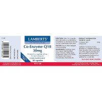Lamberts Healthcare Co-Enzyme Q10 30mg 60 veg. Kapseln