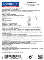 Lamberts EYEWISE® Hochdosiertes Lutein 20mg 60 Tabletten