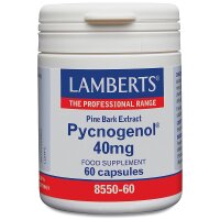 Lamberts Healthcare Ltd. Pycnogenol 40mg 60 veg. Kapseln (vegan)